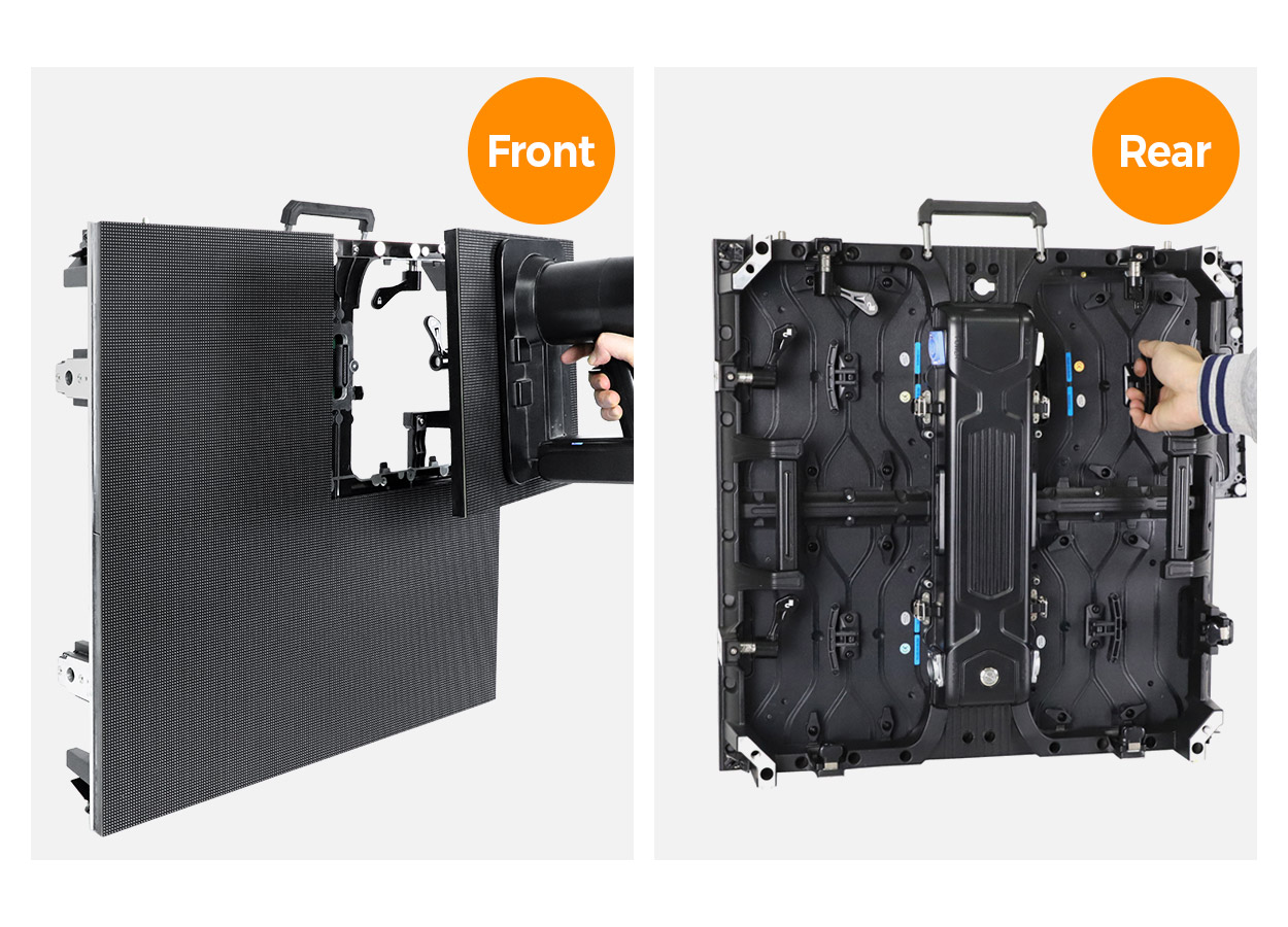 EA500H8 magnetic modules for front and rear service