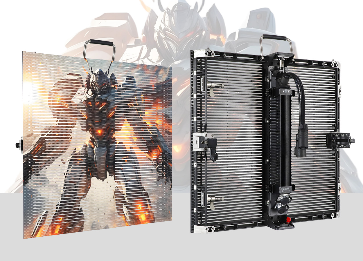 EA500TOR1 outdoor rental transparent LED screen