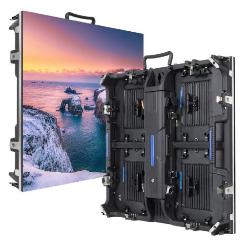 EagerLED EA576H1 outdoor rental display, front and rear cabinet views