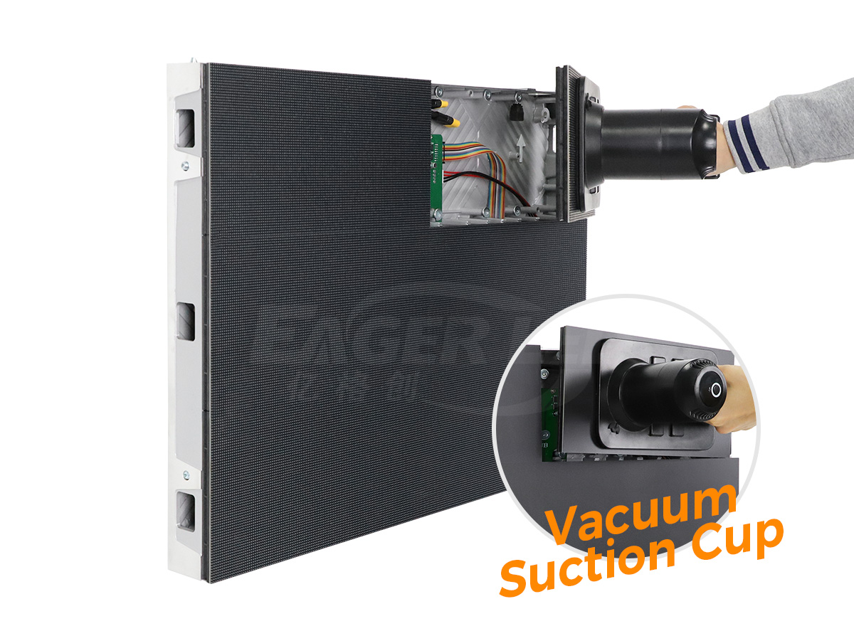 EA640F2 magnetic front module lifted with a vacuum service tool
