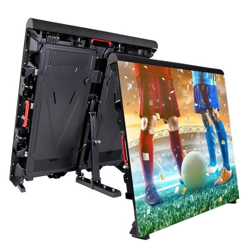 EA960SP4 perimeter stadium cabinet with rear support and padded upper edge